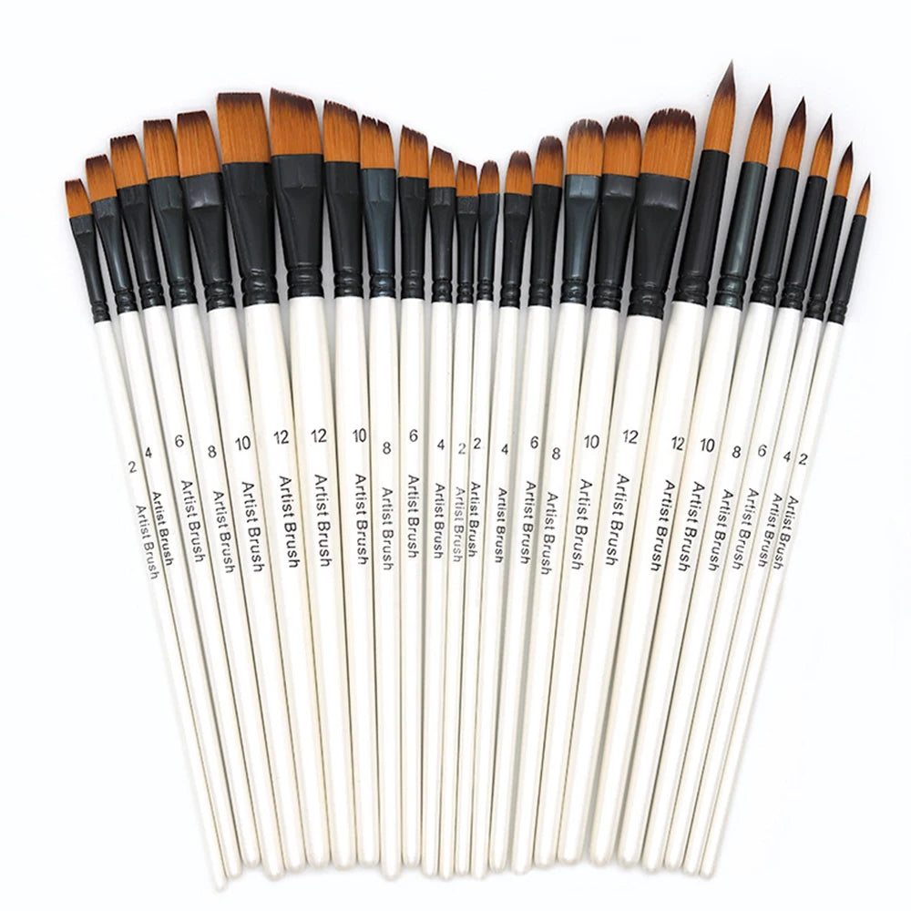 6pcs Artist Paint Brushes Set