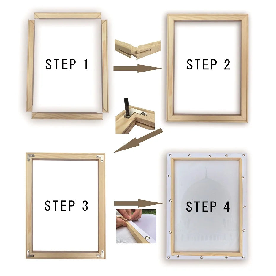 Wood Frame For Canvas