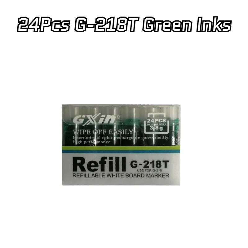 24 Pcs Of G-218T Whiteboard Marker Pen Refill Ink