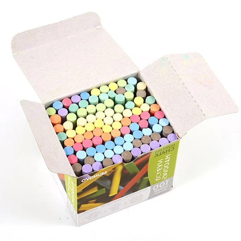 100 pcs/box Multi-colour Chalk