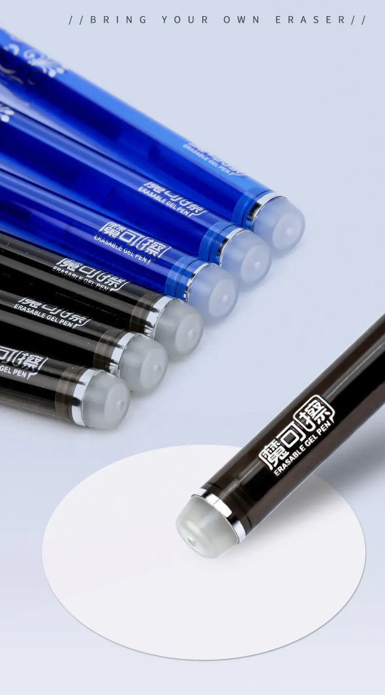 26 Pcs/Set Erasable Gel Pens 0.35mm