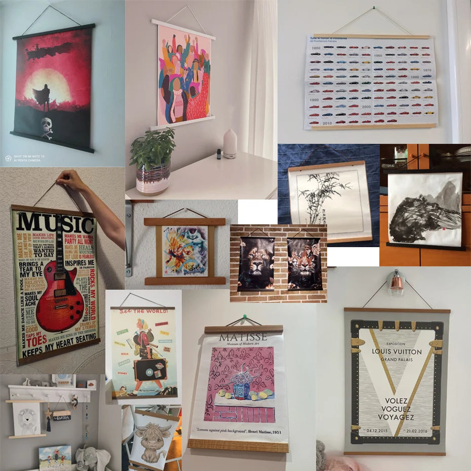 Magnetic Poster Hanger Frame