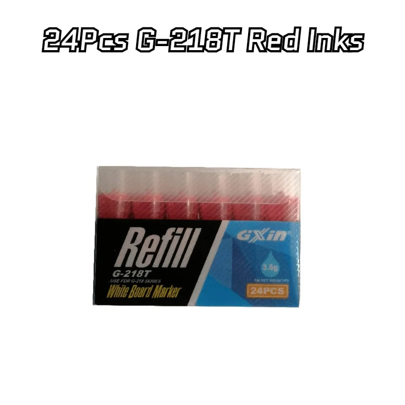 24 Pcs Of G-218T Whiteboard Marker Pen Refill Ink