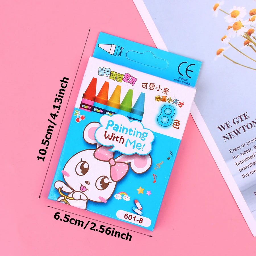 Crayon for Children 8pcs 8.5cm Boxed