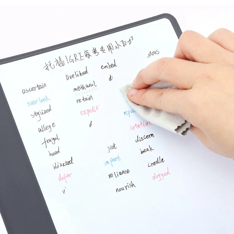 8pcs Erasable Whiteboard Pens 0.5mm
