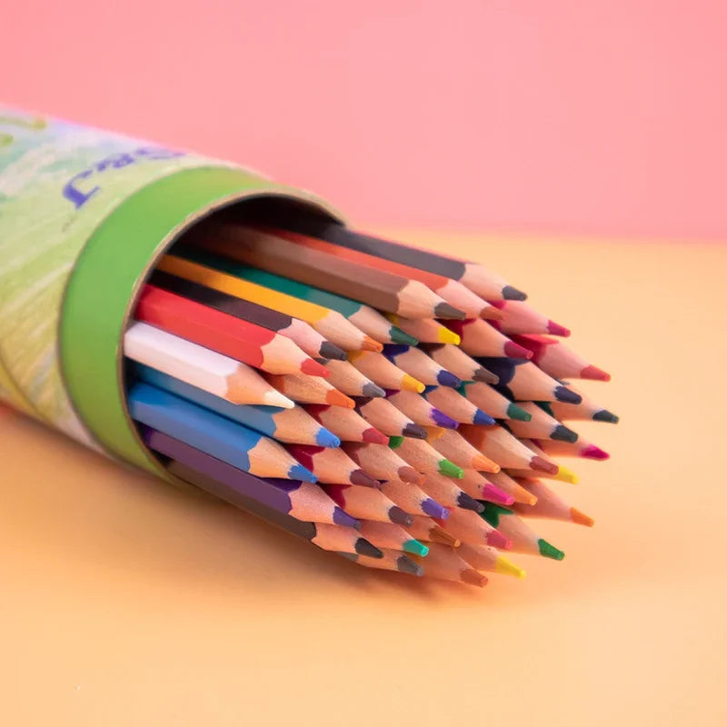 Barrel 24 Colour Pencils Set for Kids