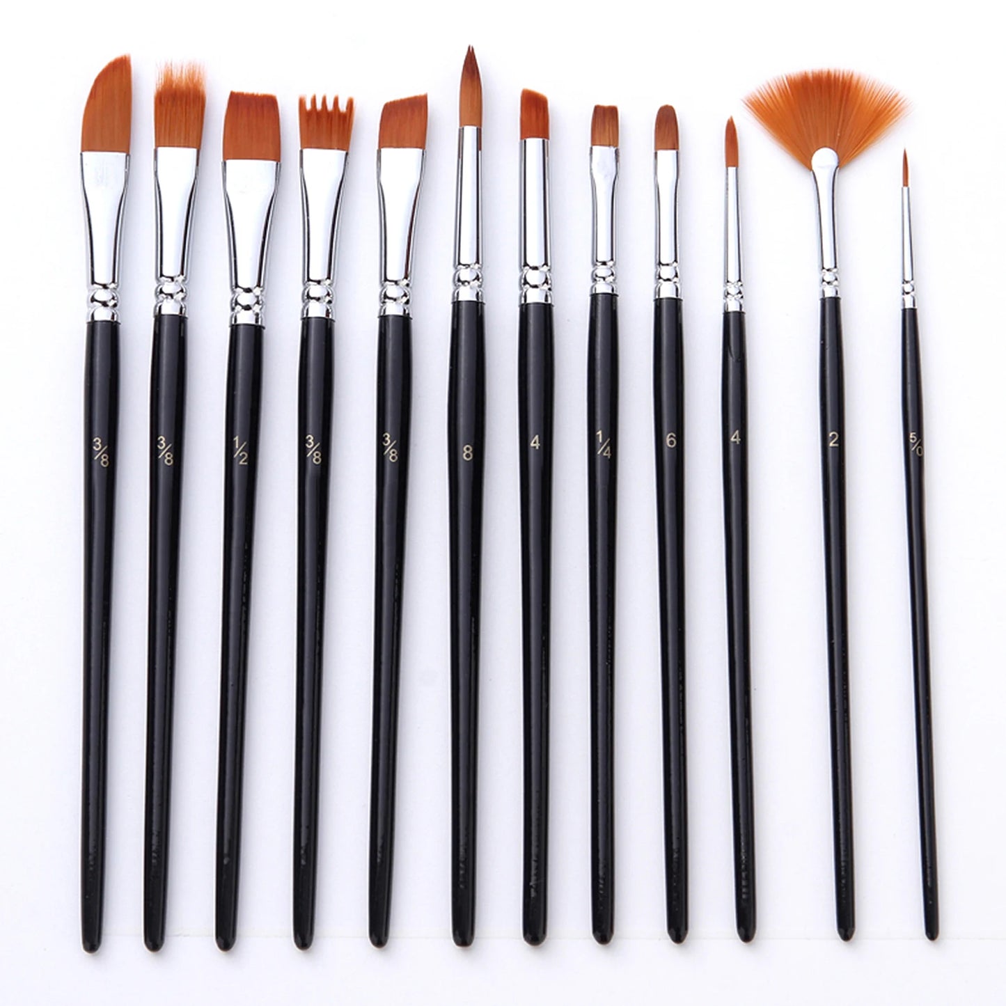 18pcs Artist Paint Brushes Set Bag