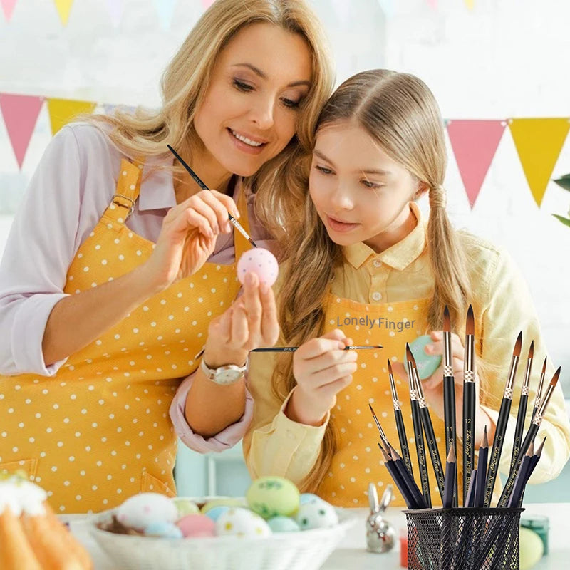 12pcs Paint Brushes Set