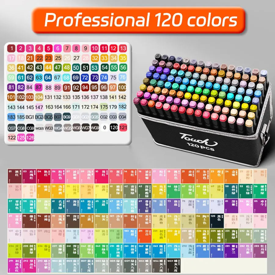 12-262 Colour Double Pen Tip Markers