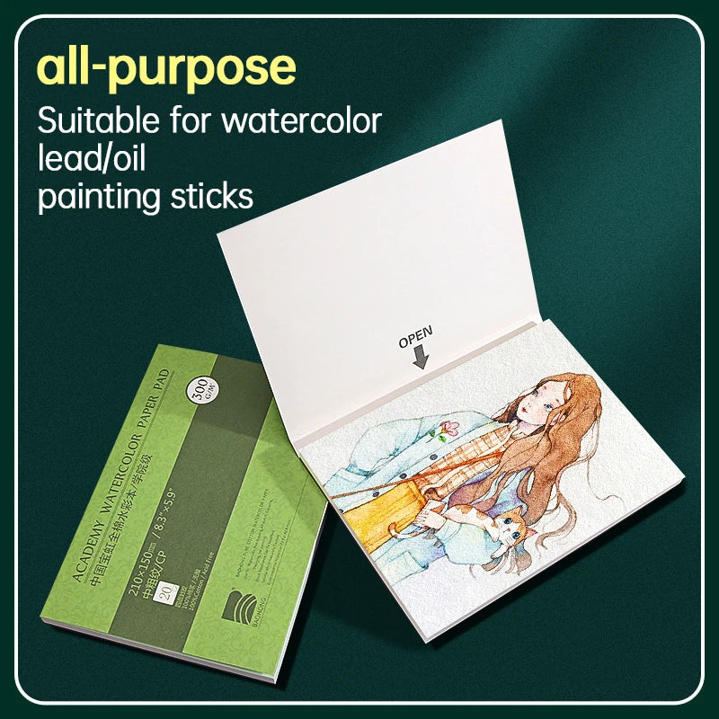 100% Cotton 300g Drawing Paper 32K 16K 8K