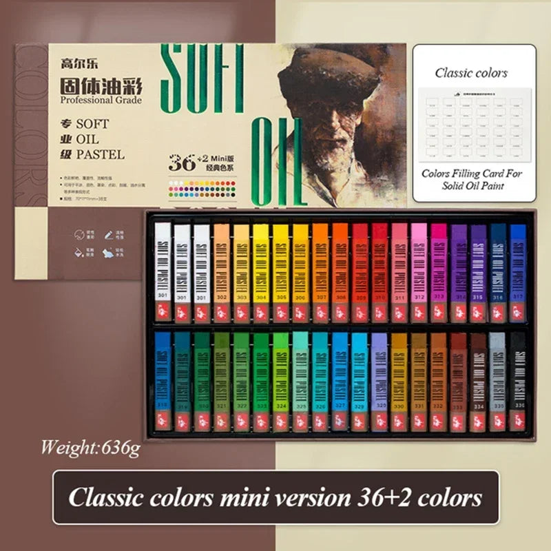 Artistic Soft Oil Pastels