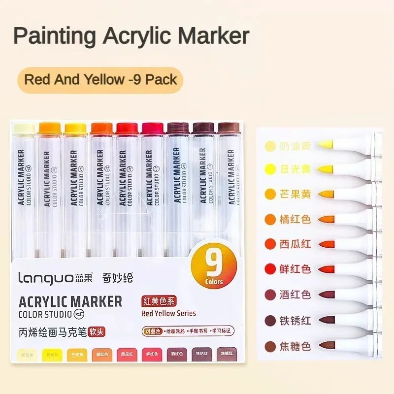 9/144 Colours Marker Pen