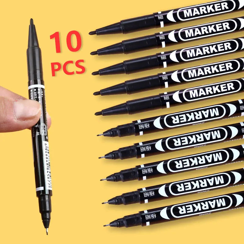 10 PCS Permanent Marker Pens