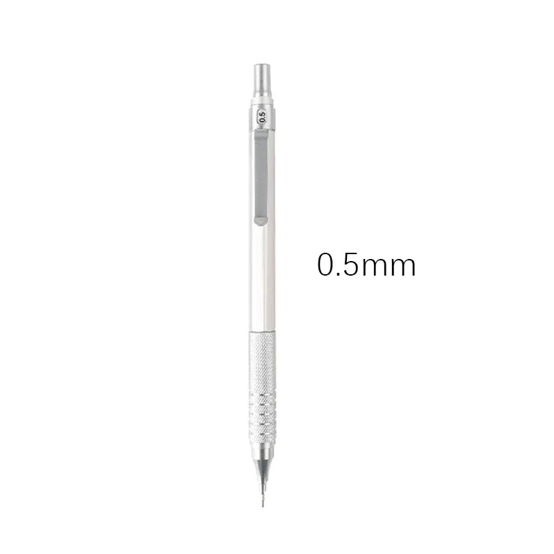 1Pc Mechanical Pencil 0.3/0.5/0.7/2.0mm Metal