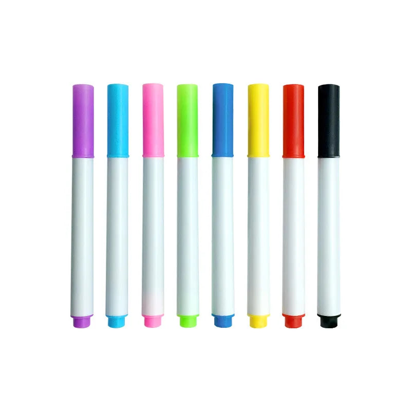 8pcs Erasable Water-based Markers for Children