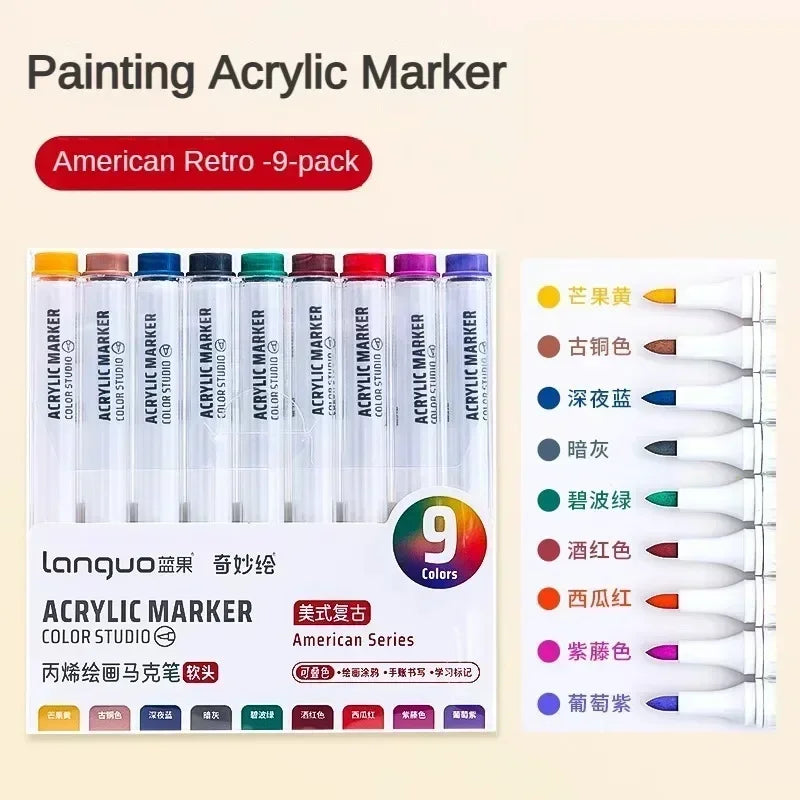 9/144 Colours Marker Pen