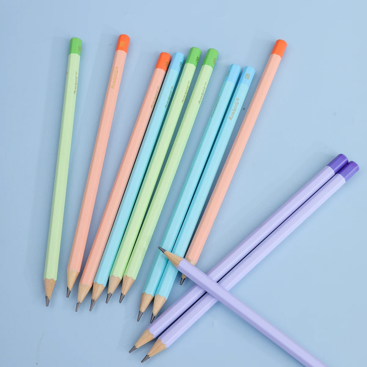 12pcs Graphite Professional 2B Drawing Pencils