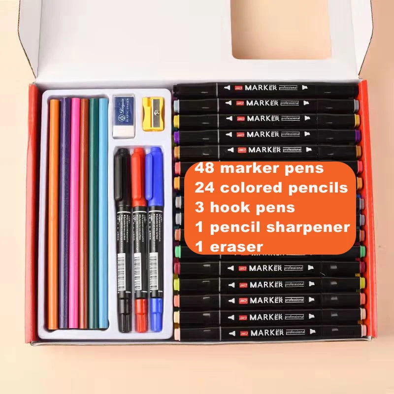 12-262 Colour Double Pen Tip Markers