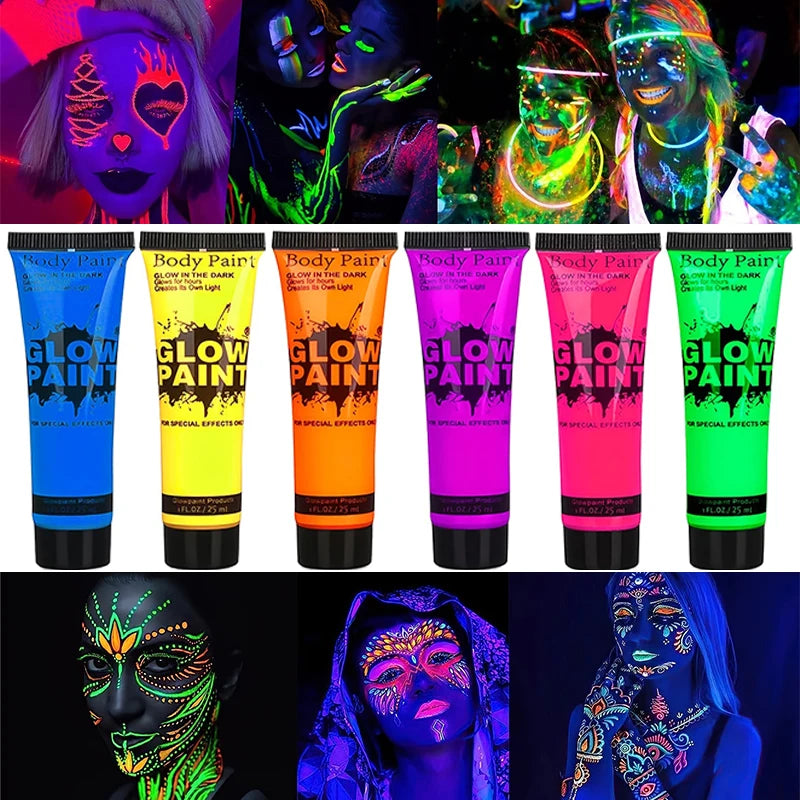 Face Body Art Paint Fluorescent