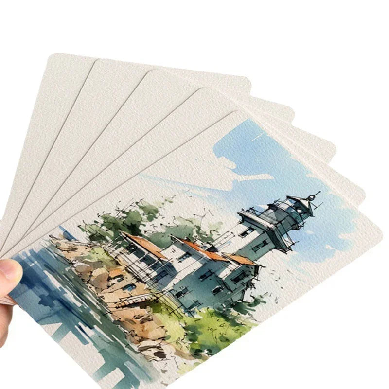 Square/Round Watercolour Paper 300g 25 Sheets
