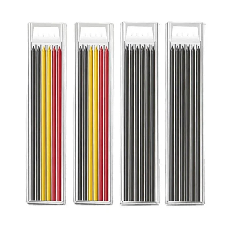 Solid Carpenter Pencil Built-in Sharpener
