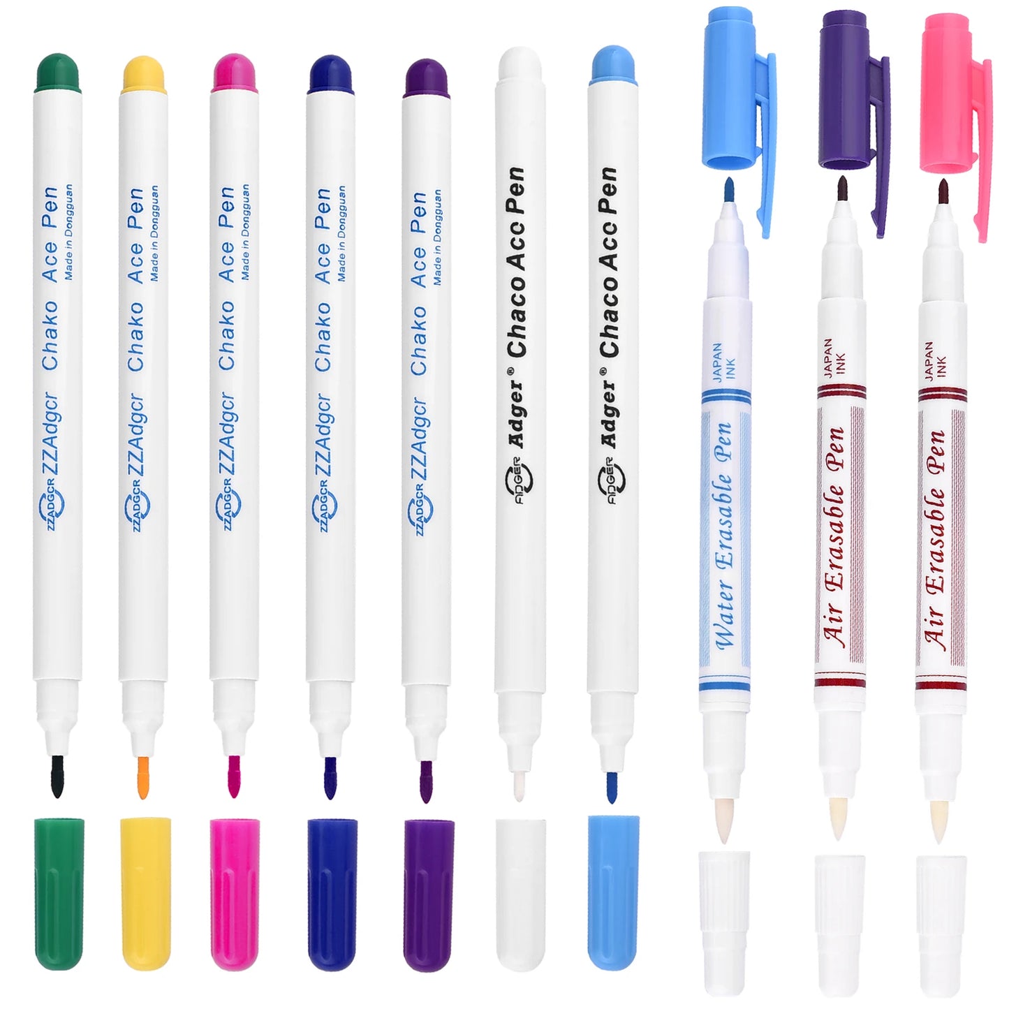 1/3pcs Erasable Ink Fabric Marker Pen