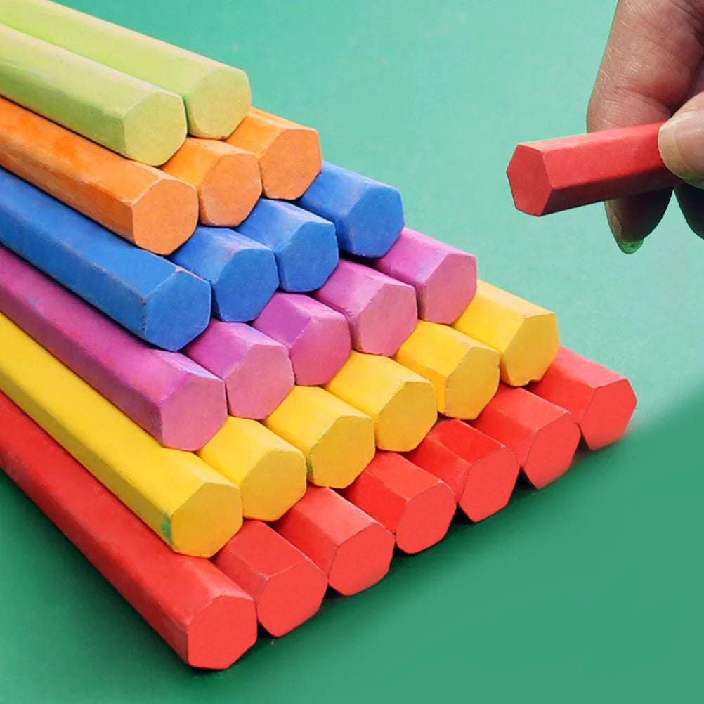 Hex Chalks Graffiti Chalkboard Dustless 3 Boxes