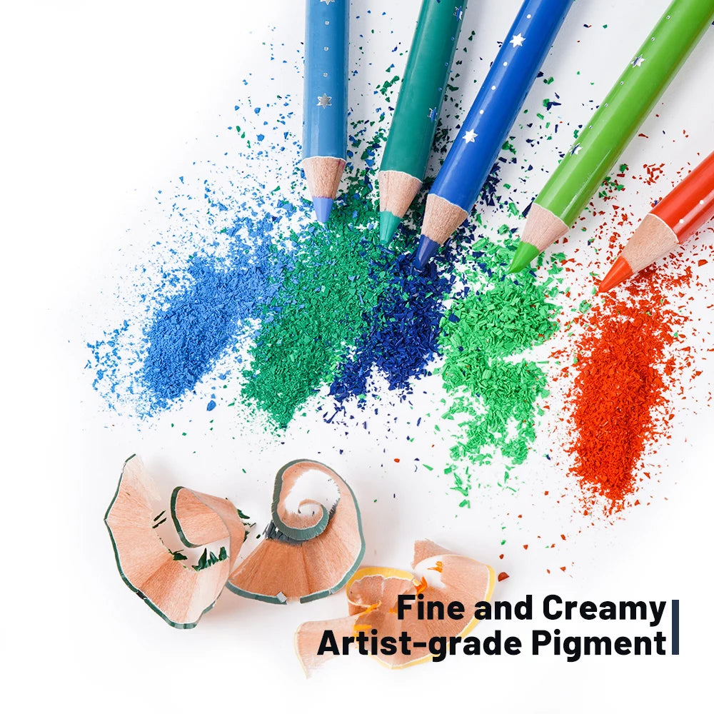 72/126 Colored Soft Core Drawing Pencils