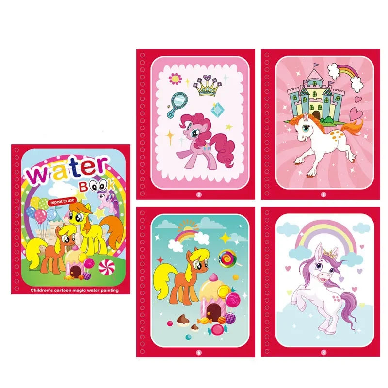 Reusable Colouring Water Book for Children
