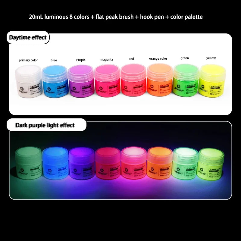 58ML Fluorescent Acrylic Pigment