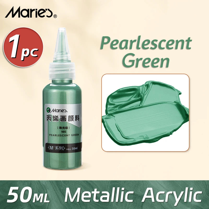 50ml Marie's Metallic Acrylic Paint