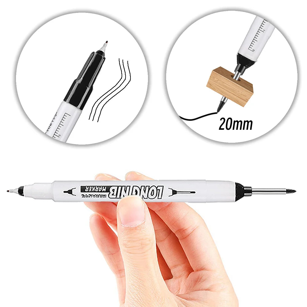 20mm Double-Tip Deep Hole Marker Pens