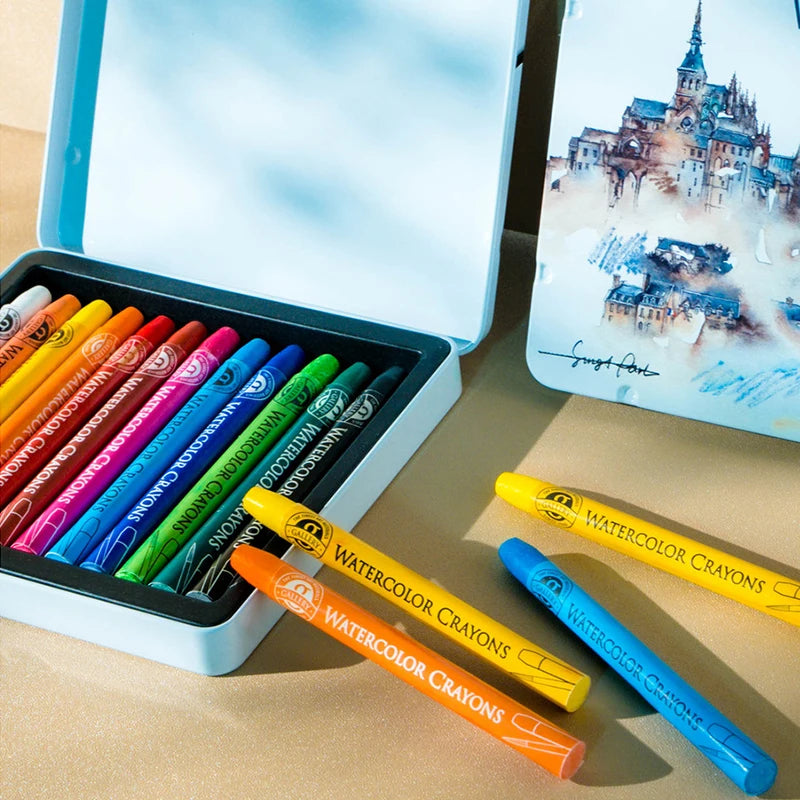 12/24/36 Colours Water-soluble Crayons