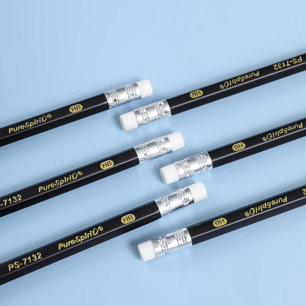 12PCS HB Pencils with Eraser