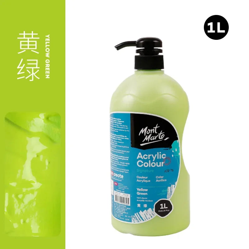 1 Liter Mont Marte Acrylic Paint