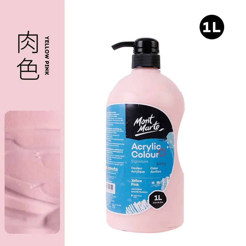 1 Liter Mont Marte Acrylic Paint