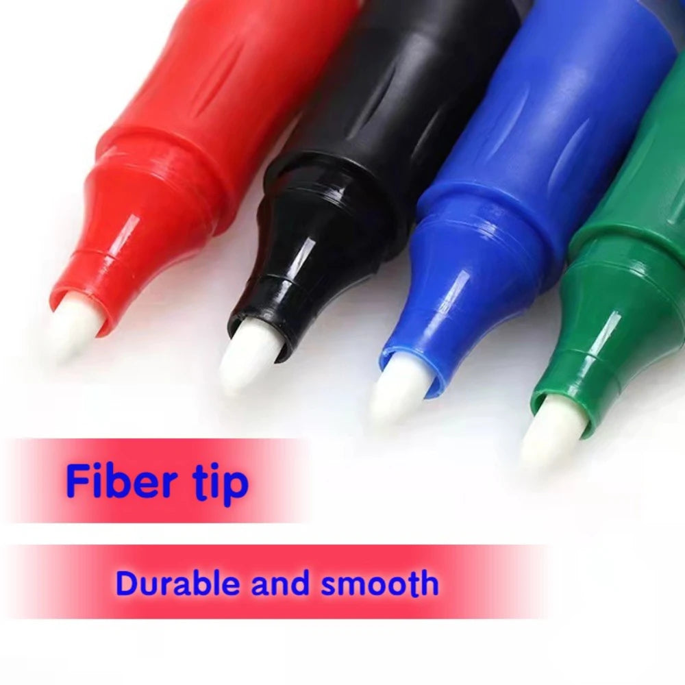 10 Pcs Erasable Whiteboard Markers
