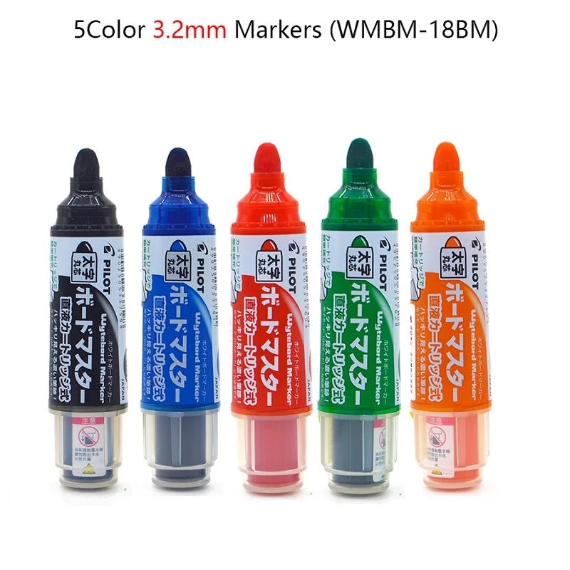 Pilot Whiteboard Markers & Ink Erasable Refillable