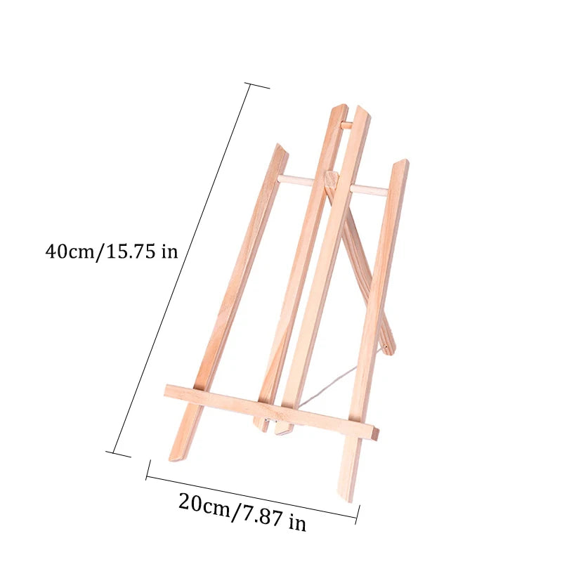 Wooden Easel 20, 24, 30, 40, 50cm