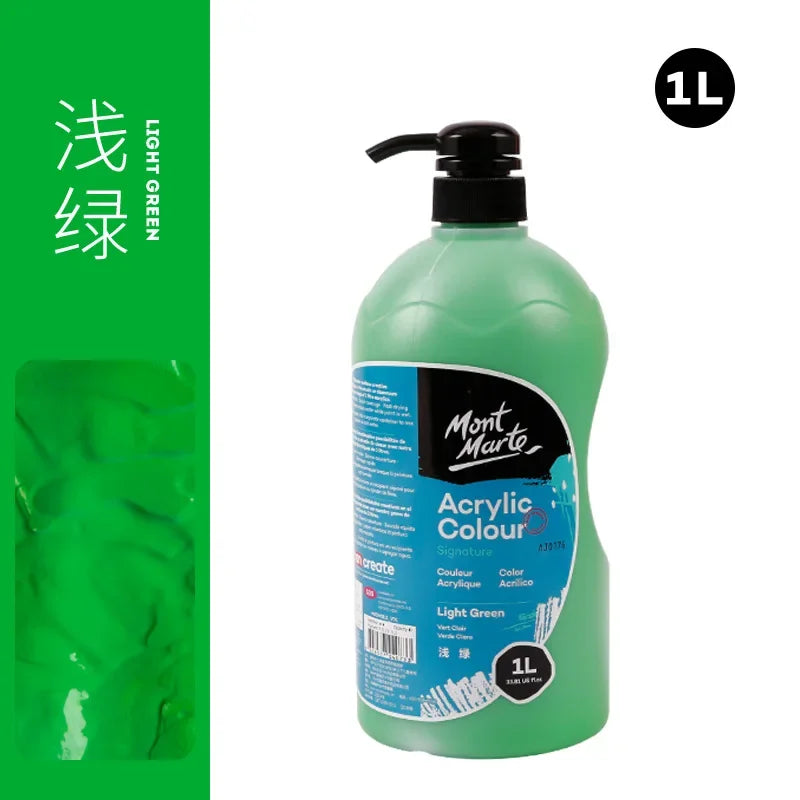 1 Liter Mont Marte Acrylic Paint