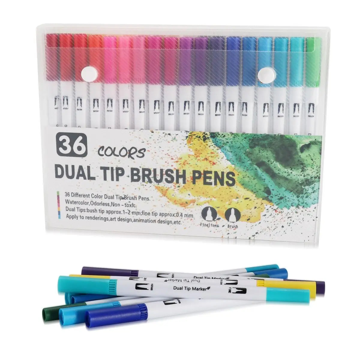 12/24/36/48 Colours Art Marker Dual Brush
