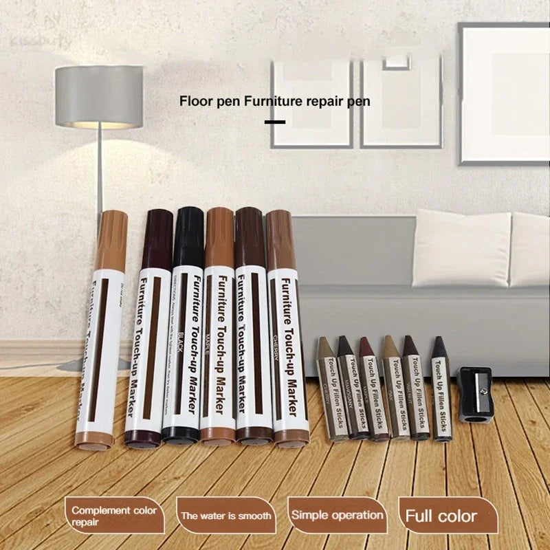 12/17/21Pcs Furniture Touch Up Kit Markers