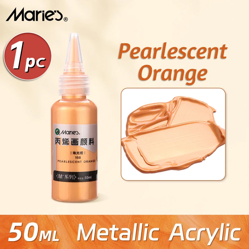 50ml Marie's Metallic Acrylic Paint