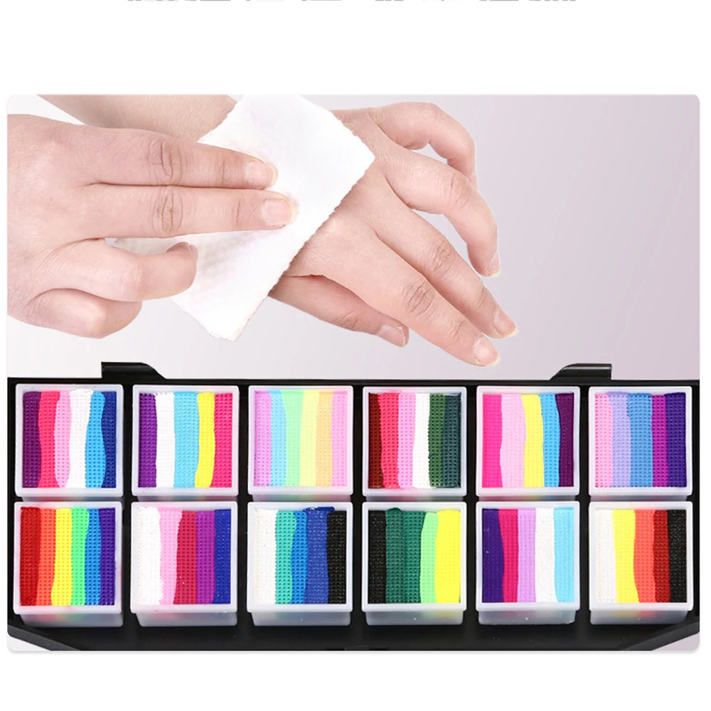 12 Colours Face Body Paint