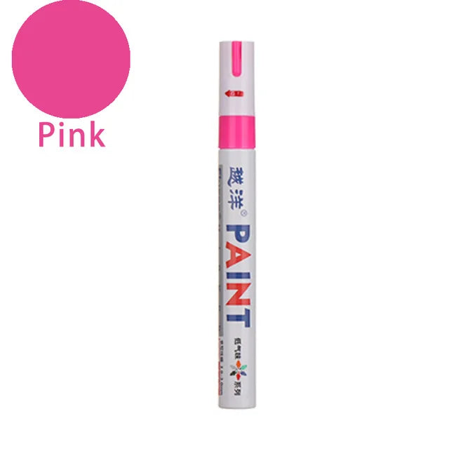12 Colour Waterproof Permanent Marker