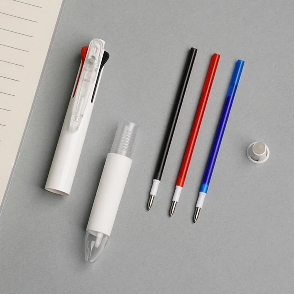 3 in 1 Erasable Gel Pen Set 0.5mm Black Blue Red