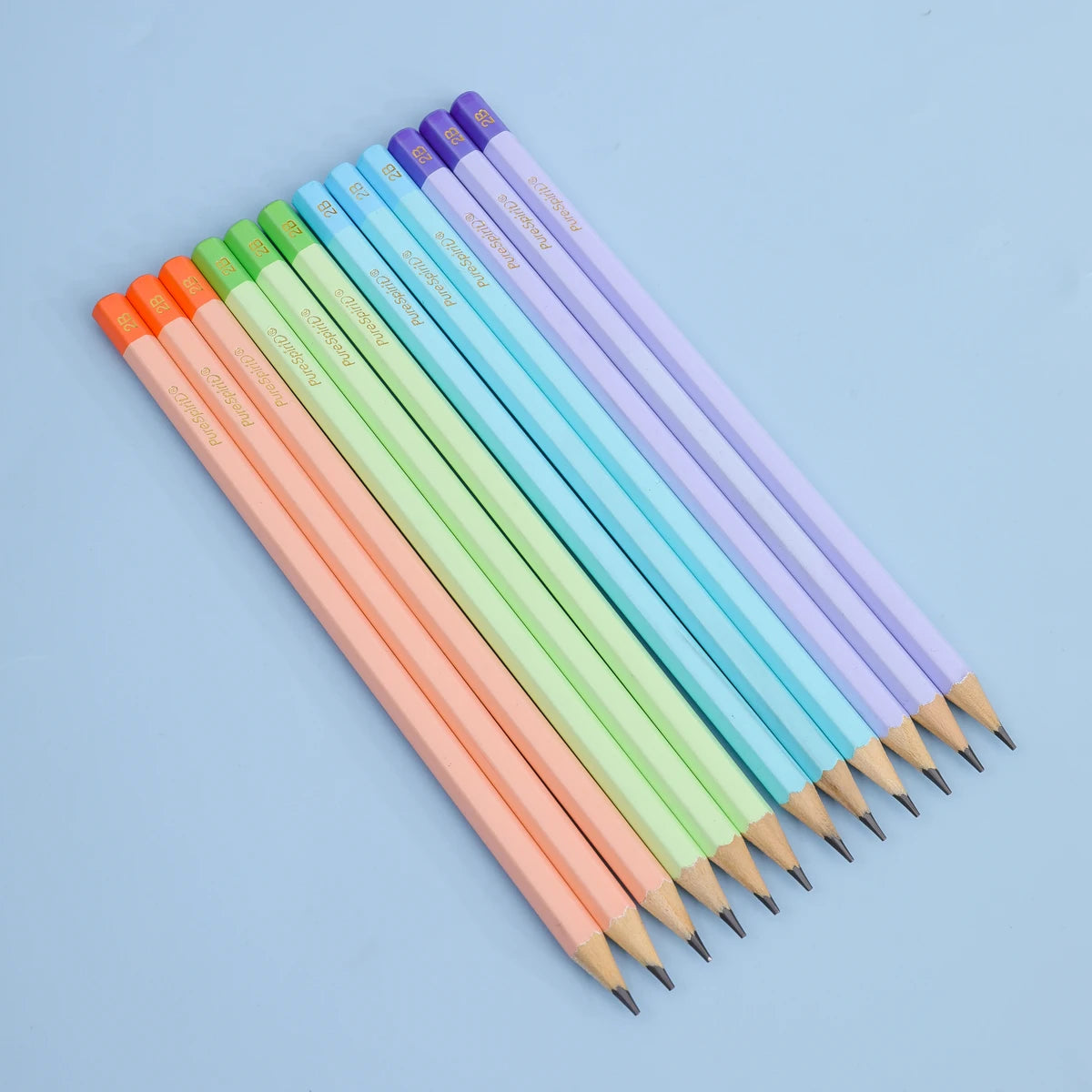 12pcs Graphite Professional 2B Drawing Pencils