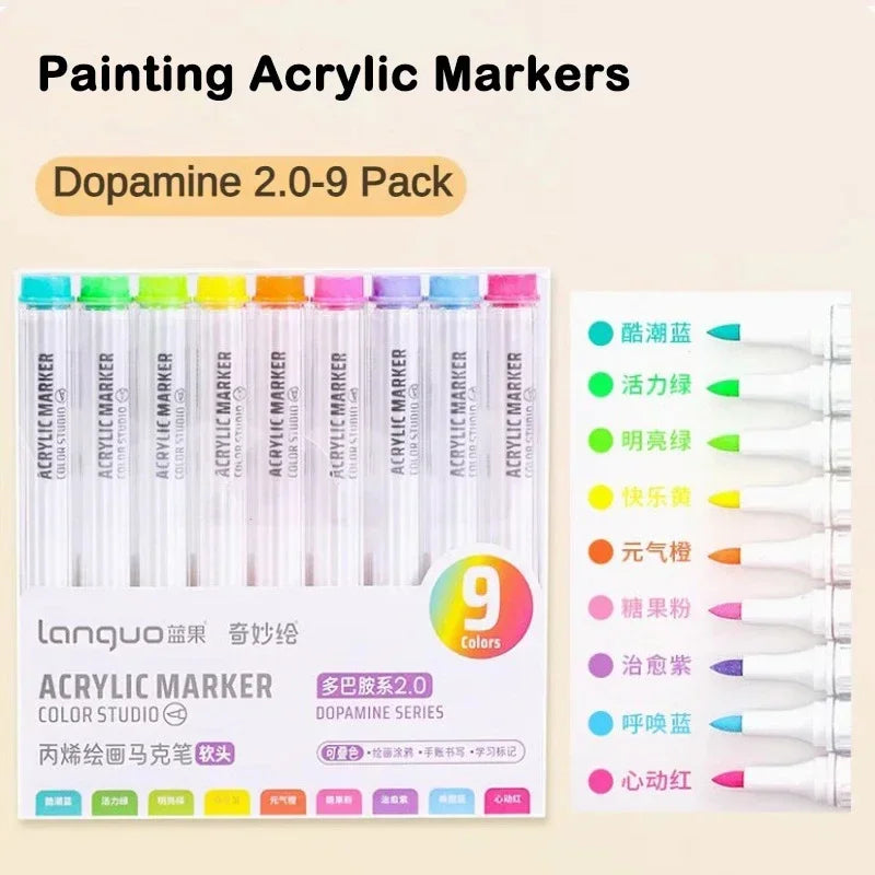 9/144 Colours Marker Pen