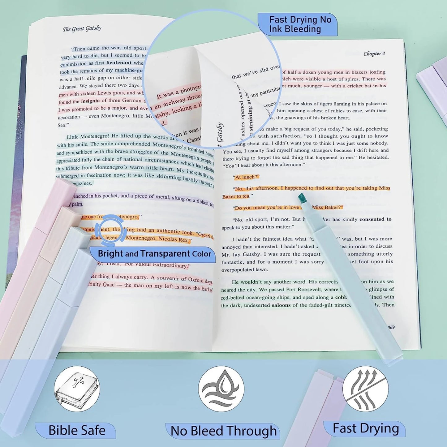 Highlighters Pastel 12 Colours