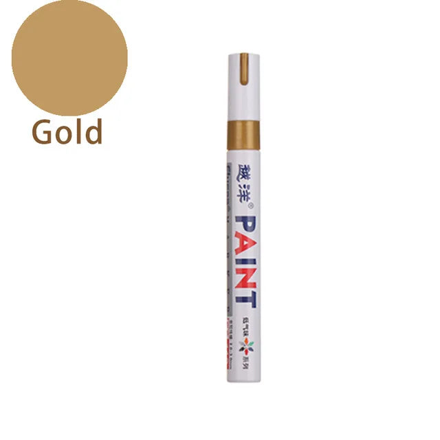 12 Colour Waterproof Permanent Marker